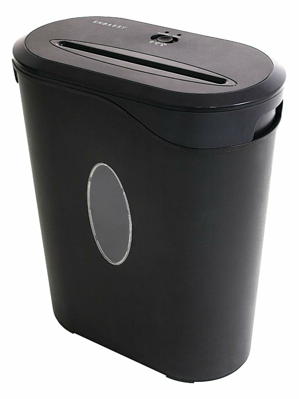 Embassy LM80B 8-Sheet Micro-Cut Paper Shredder - New Sealed Heavy Duty Black NIB